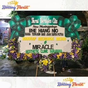 Bunga Papan Duka Cita Bintang Florist Sidoarjo