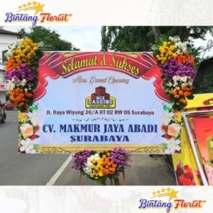 Bunga Papan Ucapan Selamat Bintang Florist Sidoarjo