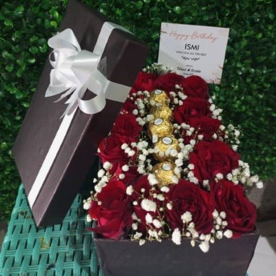Flower Box Bintang Florist Sidoarjo