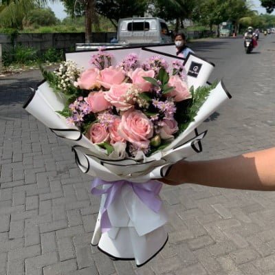 Hand Buket BUnga Bintang Florist Bekasi