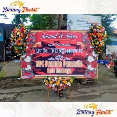 Bunga Papan Ucapan Selamat Bintang Florist Jakarta