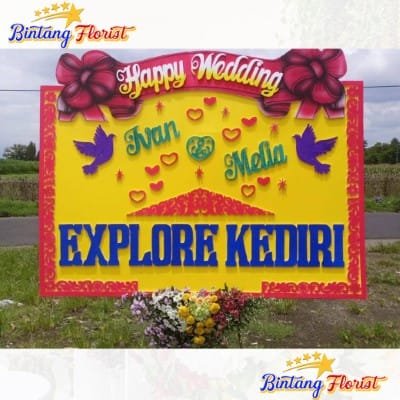 Bunga Papan Wedding Bintang Florist