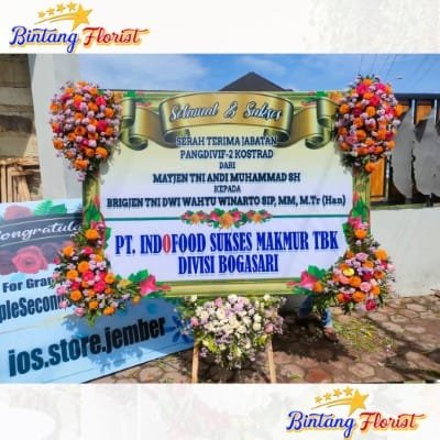 Bunga Papan Selamat Sukses Bintang Florist